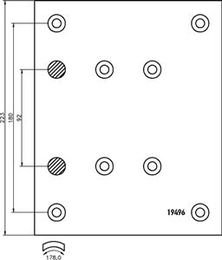 Antdėklai stabdžių