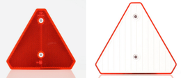 Atšvaitas raudonas trikampis