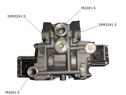 ABS slėgio moduliatorius WABCO